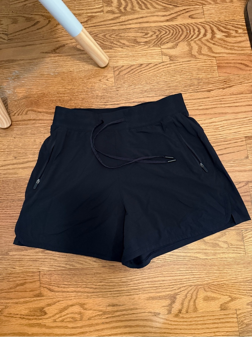 lululemon athletica Black Lightweight Drawcord Athletic Shorts